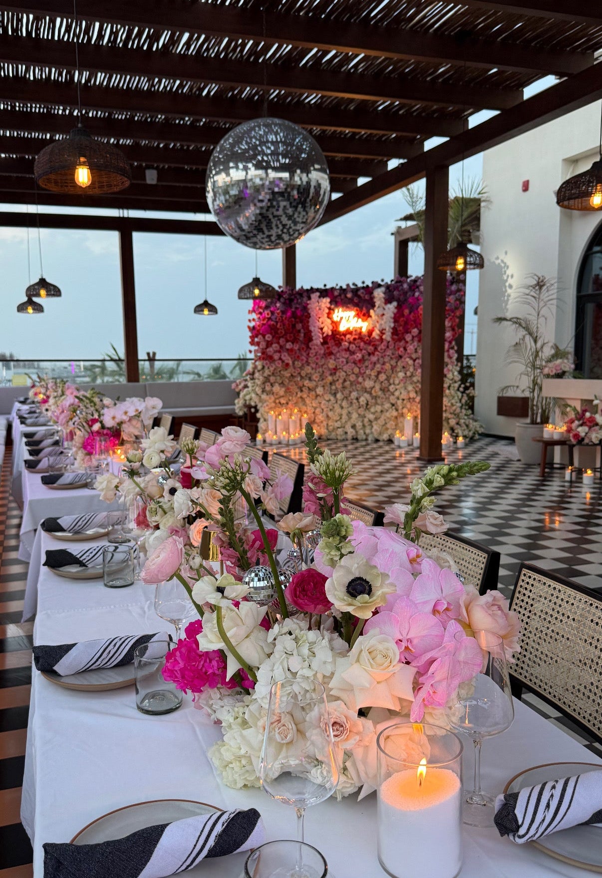 "Pink Floral" Event