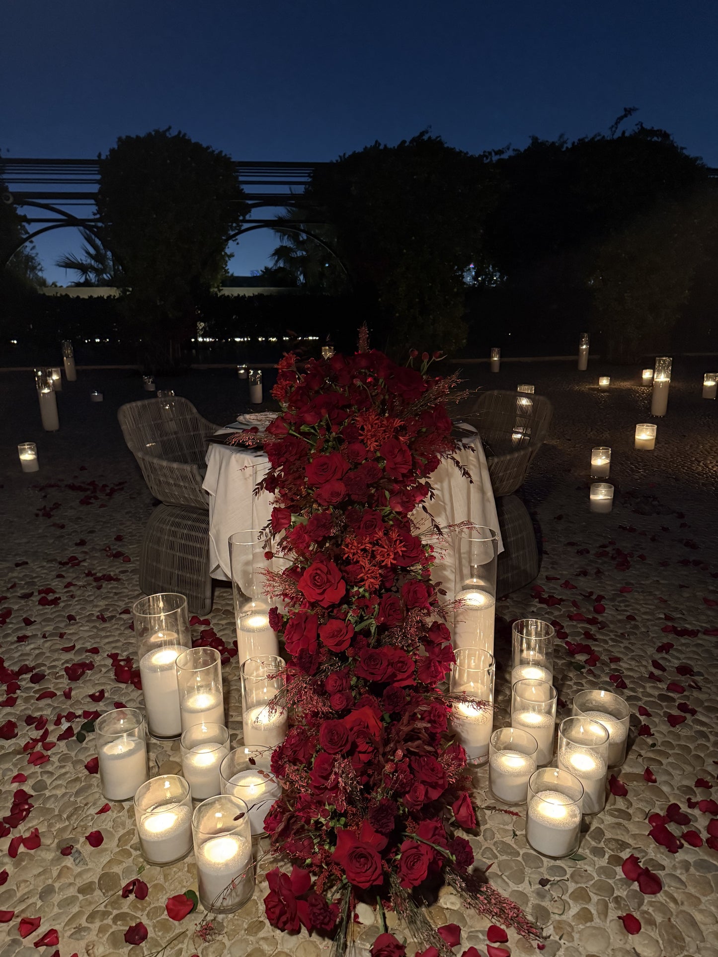 Romantic private dinner "BVLGARI"