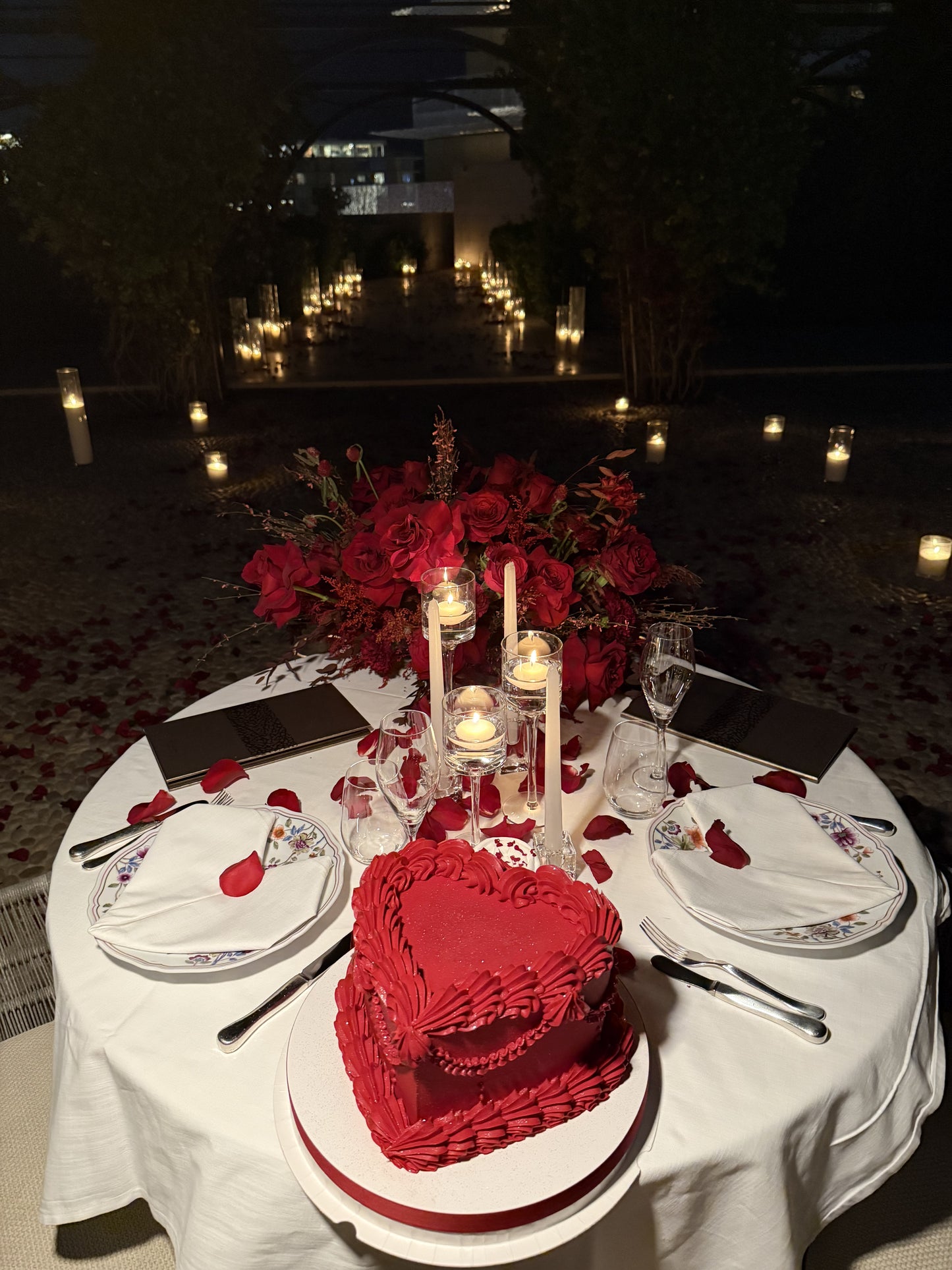 Romantic private dinner "BVLGARI"