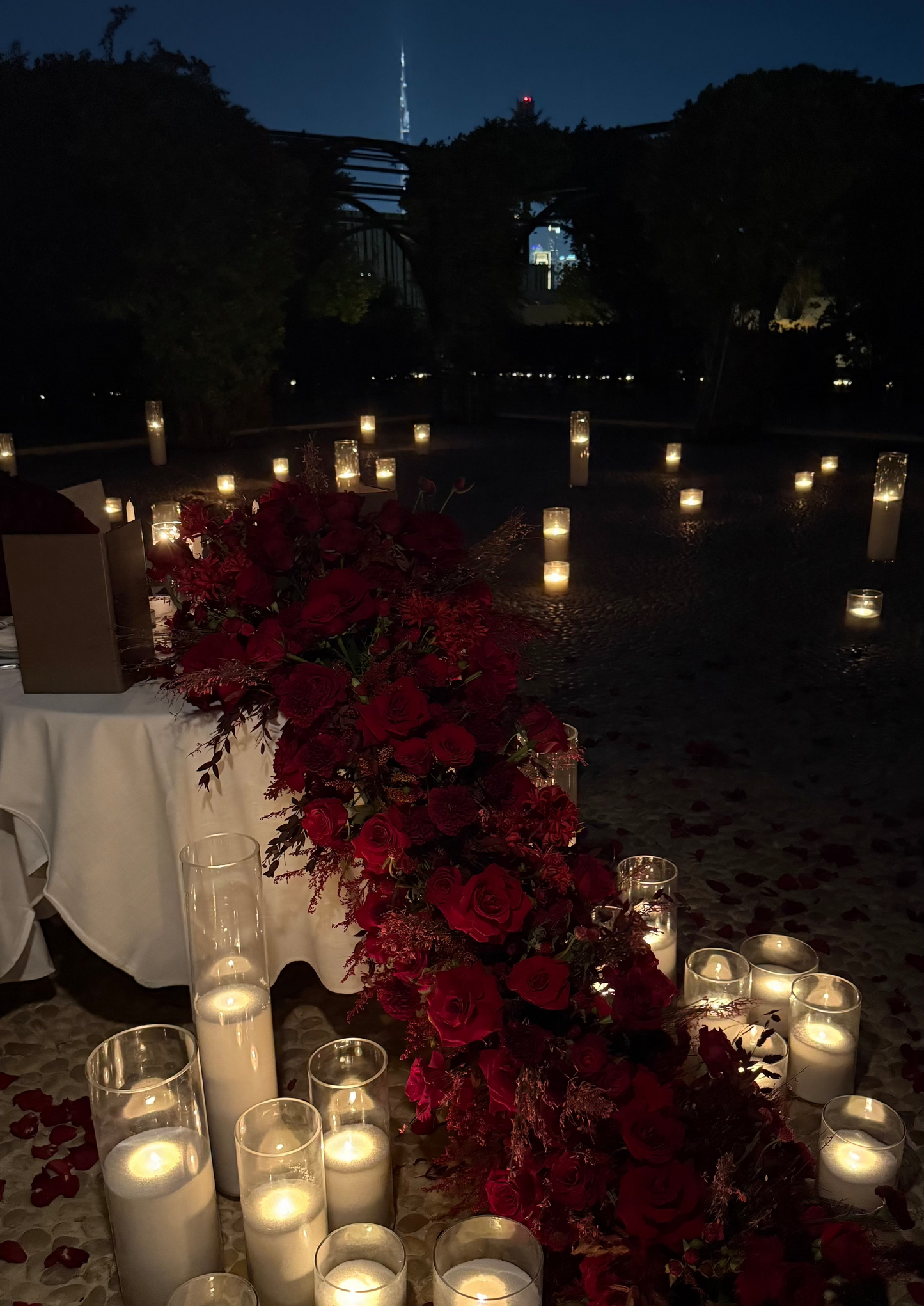 Romantic private dinner "BVLGARI"