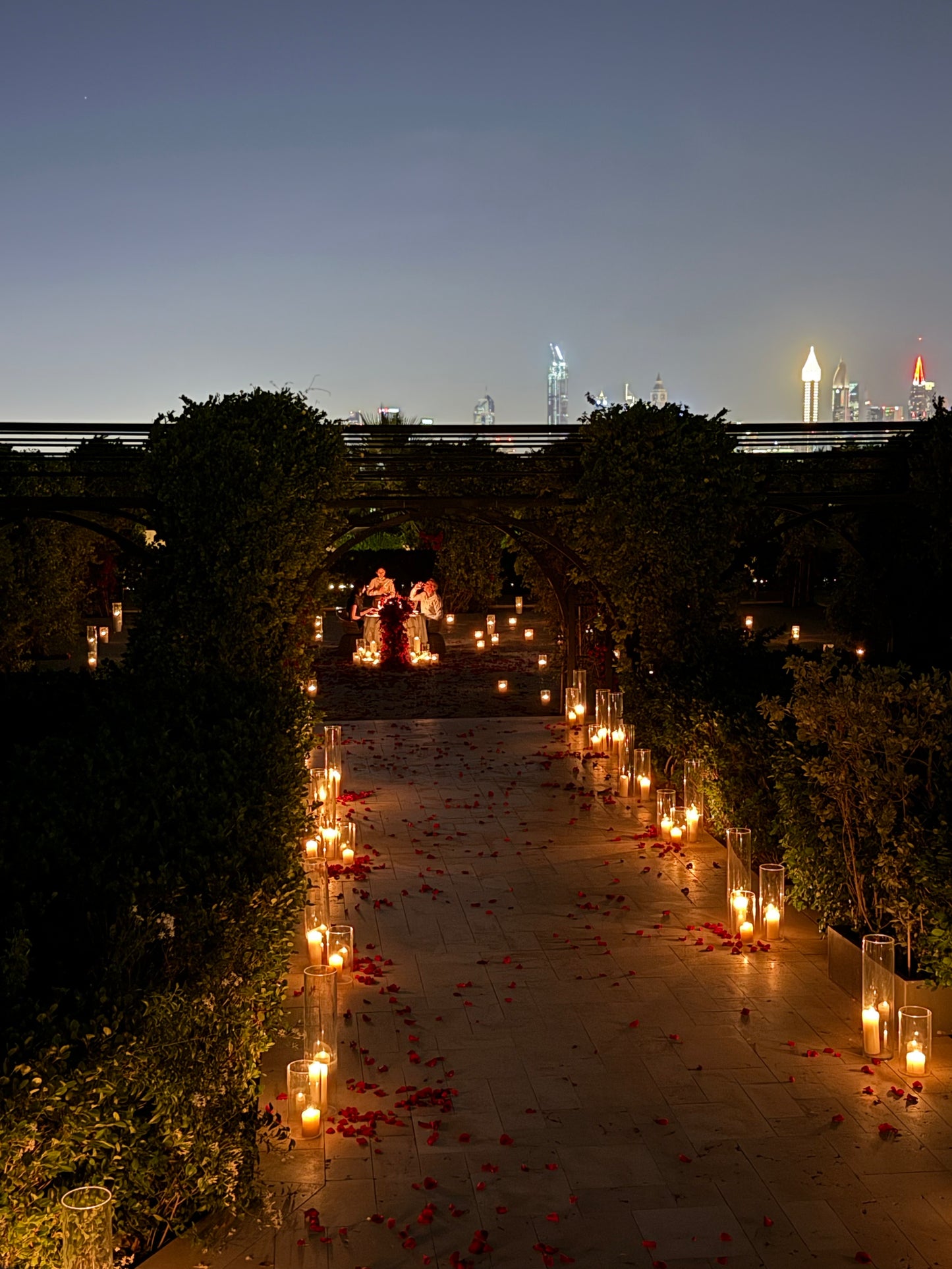 Romantic private dinner "BVLGARI"