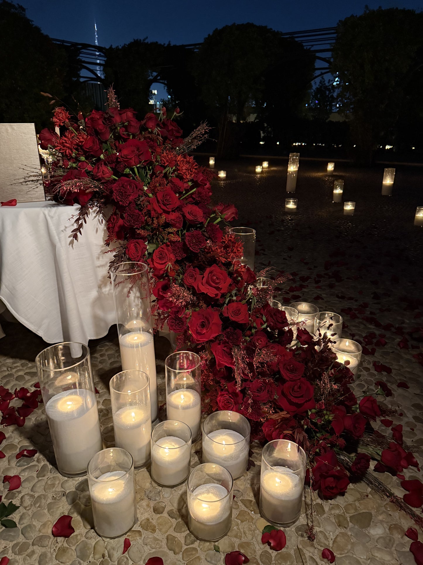 Romantic private dinner "BVLGARI"