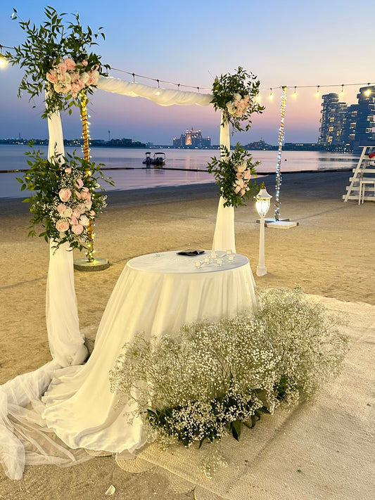 "BEACH WEDDING Arch"